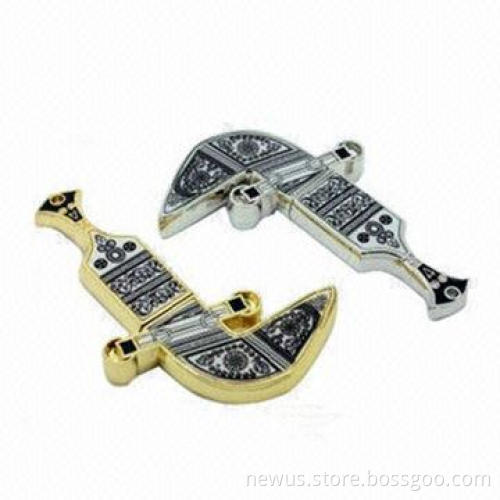 Oman Sword USB Memory Sticks, 2.0/3.0, for Promotional Memorial Gifts